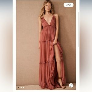 BHLDN Amandine dress size 2 terracotta